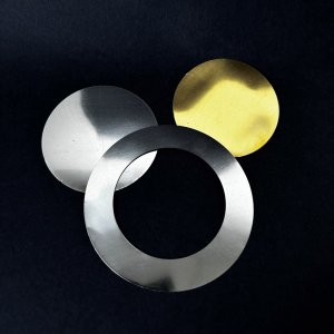 silver sputtering target and gold sputtering target