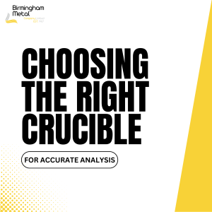 Choosing the right crucible for accurate analysis