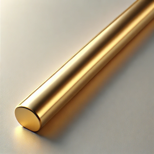 Gold rod manufactured by Birmingham Metal. This is excellent for high thermal and electrical conductivity. Very high quality and purity.